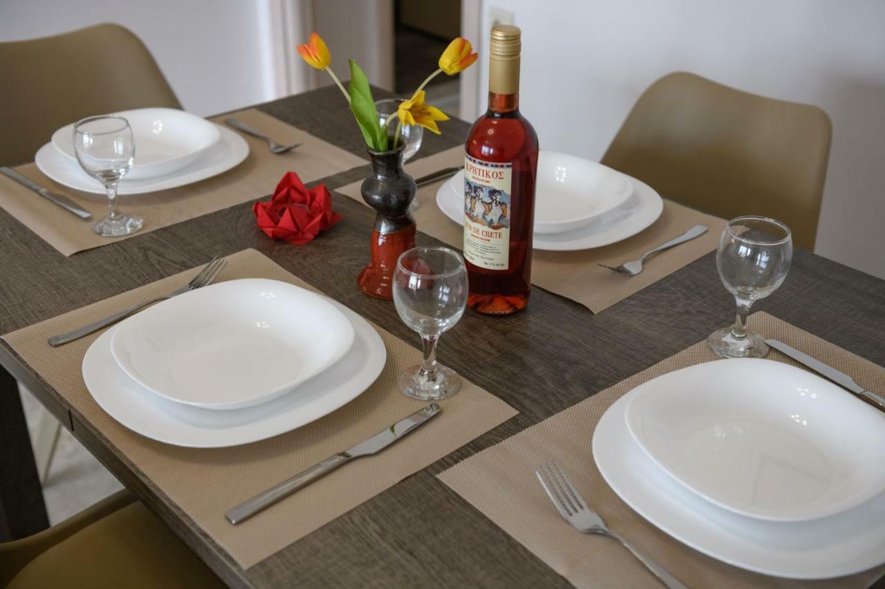 Coral Sea Apartment Kokkinos Pyrgos Dış mekan fotoğraf
